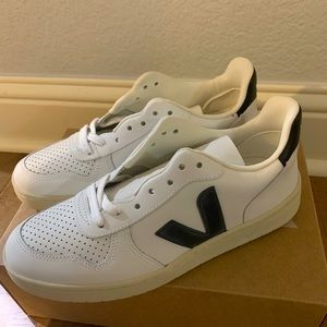 Veja V-10 Leather Sneakers